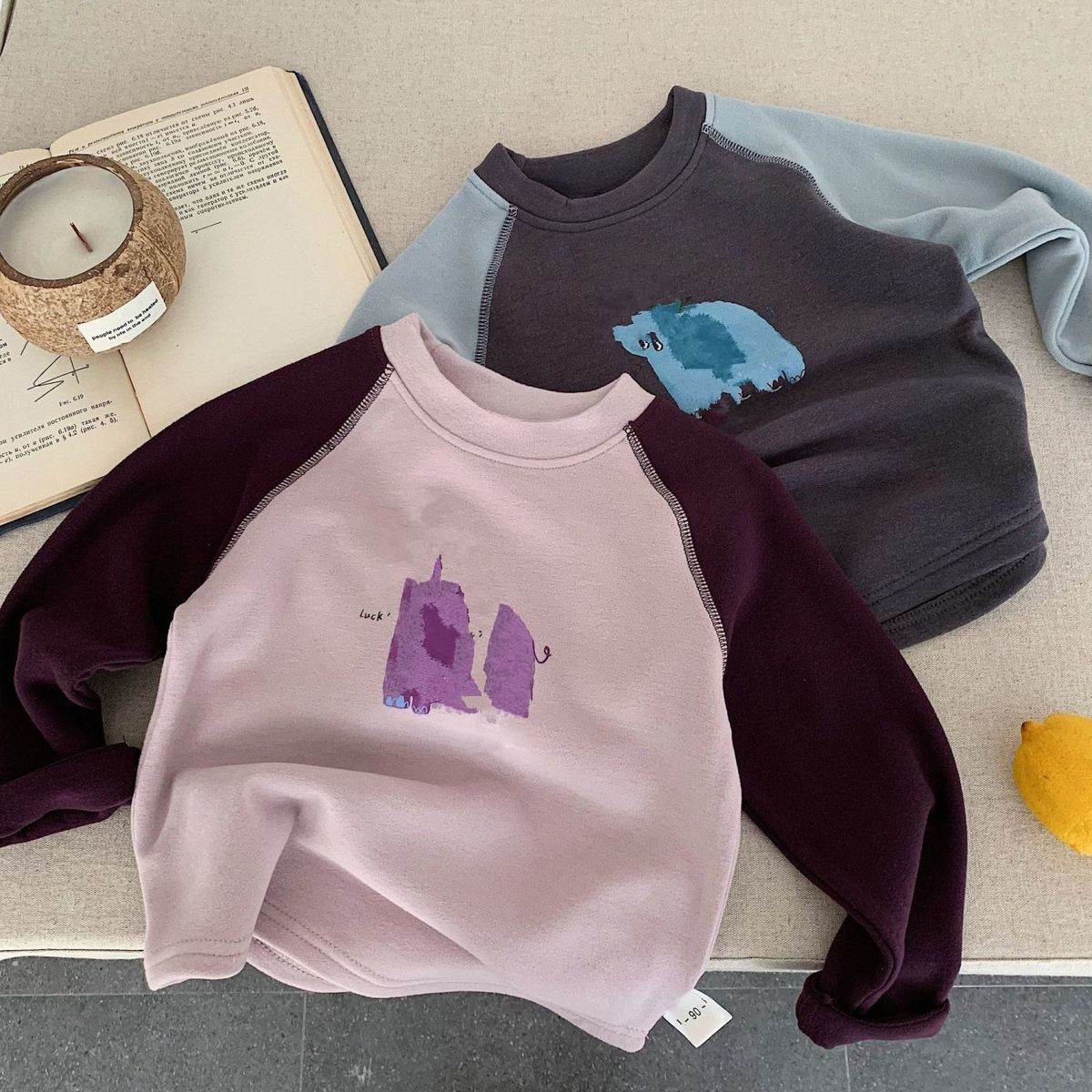 Undershirt Crew Neck - RAISE 2026 Herbst Kinder Jungen Unterhemden