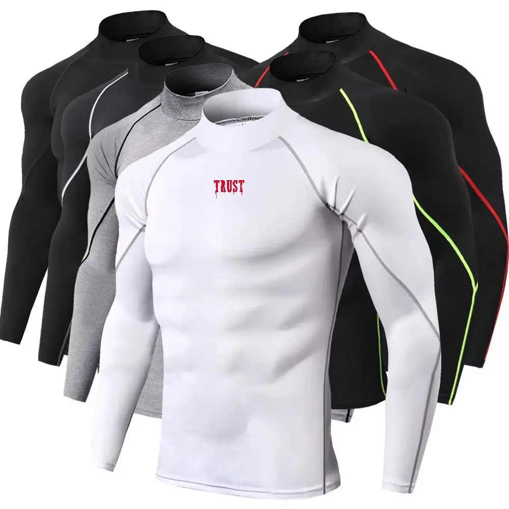 Quick Dry Underwear - Herren Sport-T-Shirt, schnelltrocknend, für Bodybuilding, Laufen,
