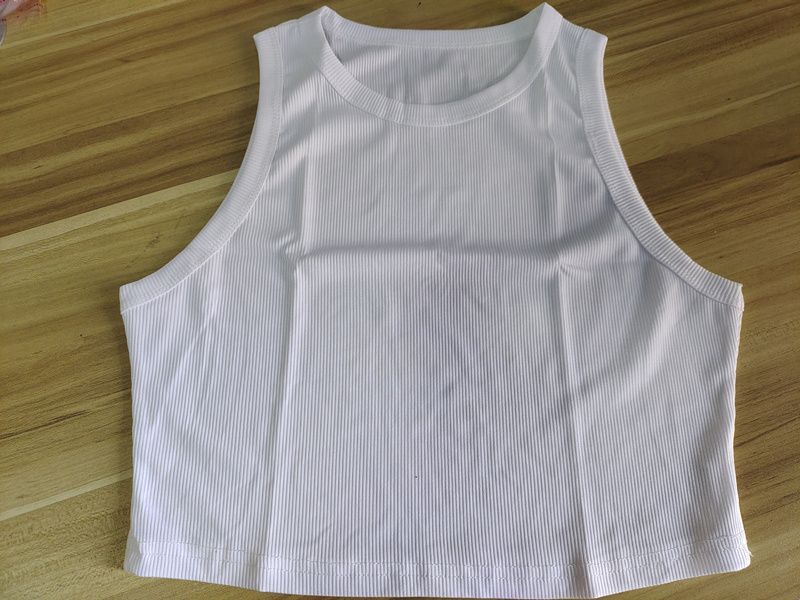 Damen Einfarbiges Rundhals-Rip – Tank Top Ribbed Bewertung und Preis